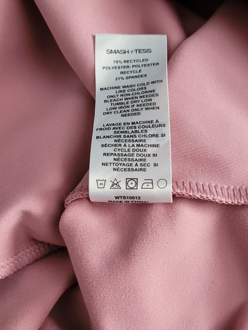 NWOT Smash + Tess Dusty Pink Short-Sleeve Crop Top Size S - Picture 6 of 7